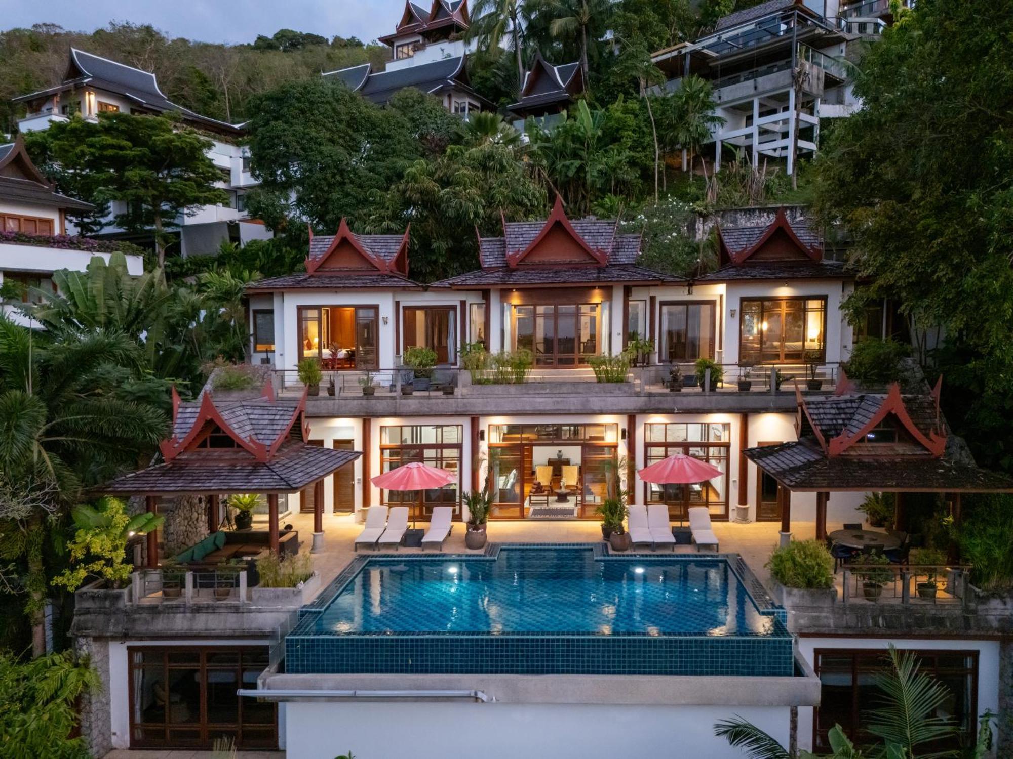 Surin Luxurious 6Br Private Swimming Pool Stunning Sunset Villa Phuket Eksteriør billede