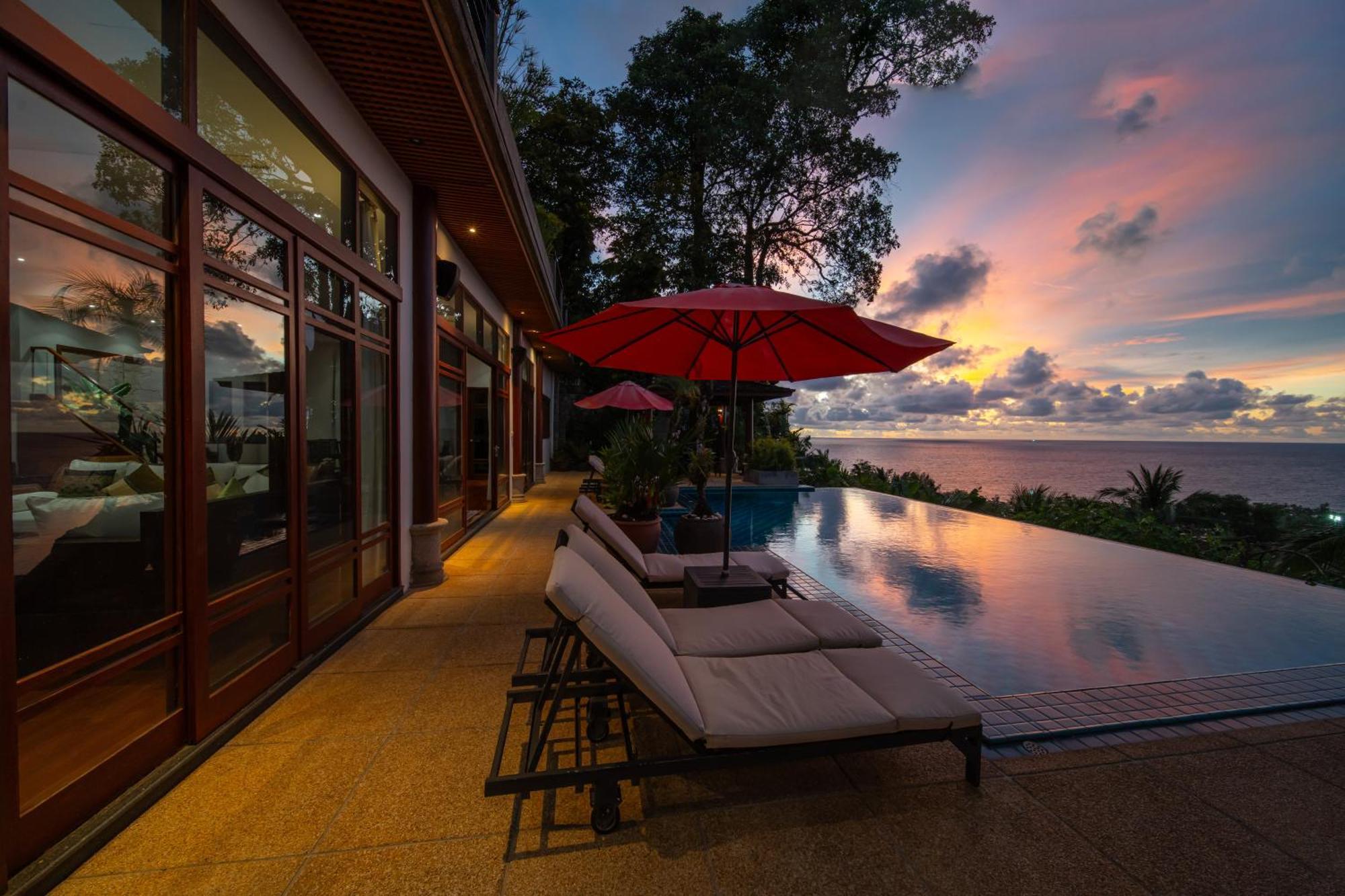 Surin Luxurious 6Br Private Swimming Pool Stunning Sunset Villa Phuket Eksteriør billede