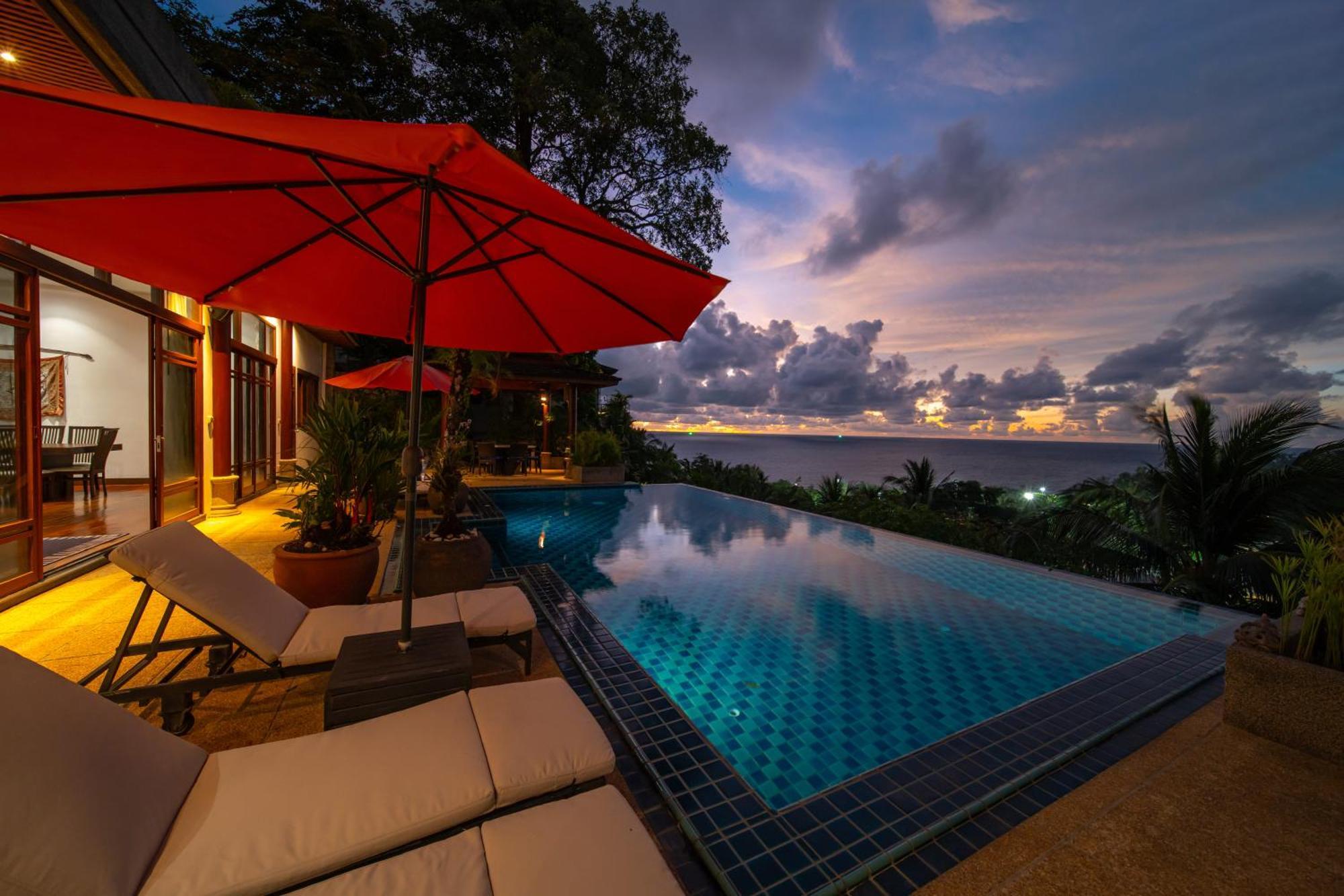 Surin Luxurious 6Br Private Swimming Pool Stunning Sunset Villa Phuket Eksteriør billede