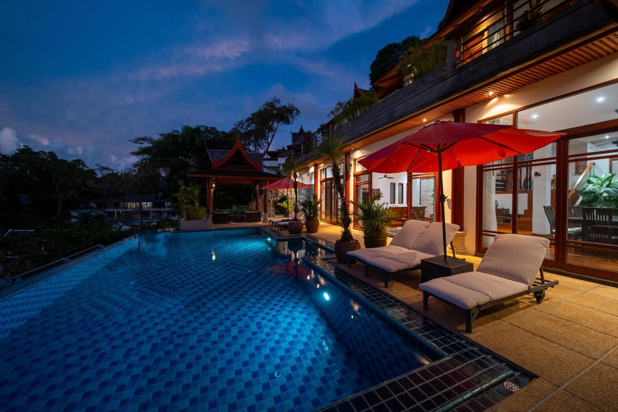 Surin Luxurious 6Br Private Swimming Pool Stunning Sunset Villa Phuket Eksteriør billede