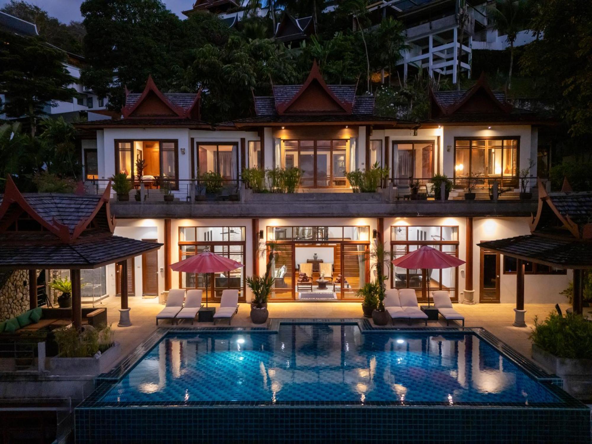 Surin Luxurious 6Br Private Swimming Pool Stunning Sunset Villa Phuket Eksteriør billede