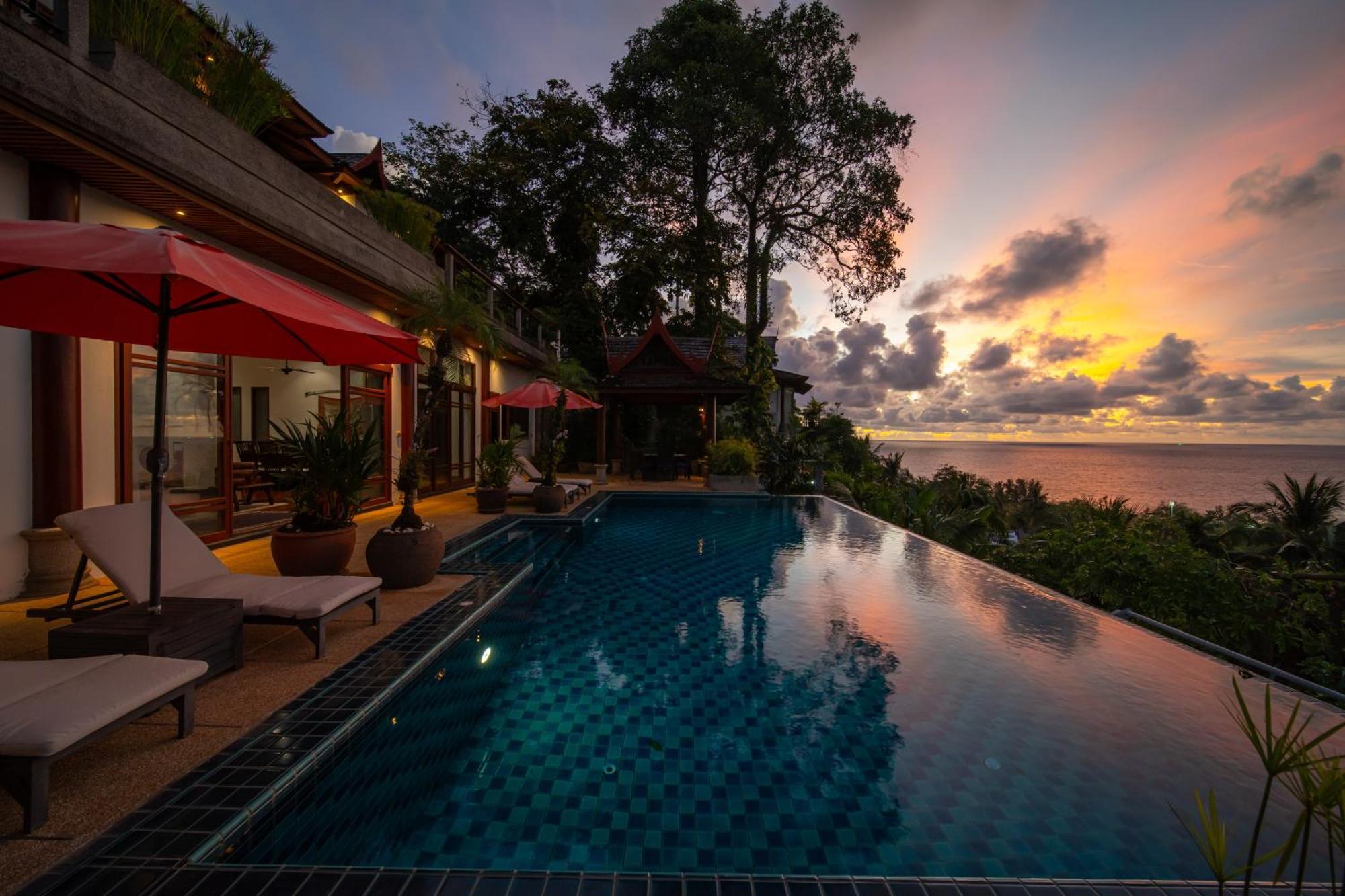 Surin Luxurious 6Br Private Swimming Pool Stunning Sunset Villa Phuket Eksteriør billede