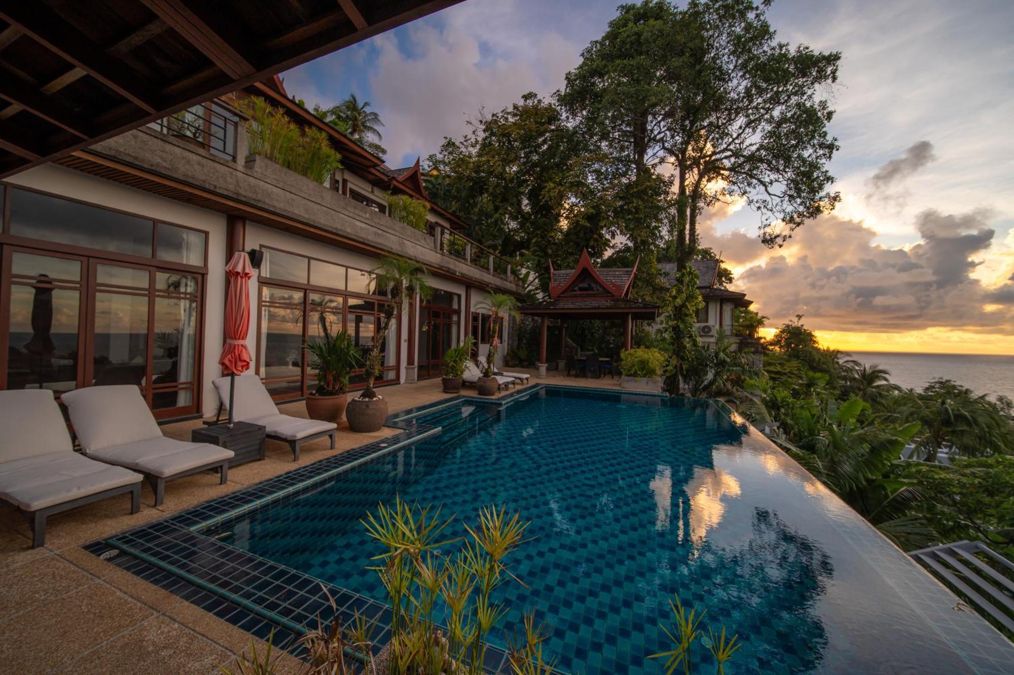 Surin Luxurious 6Br Private Swimming Pool Stunning Sunset Villa Phuket Eksteriør billede