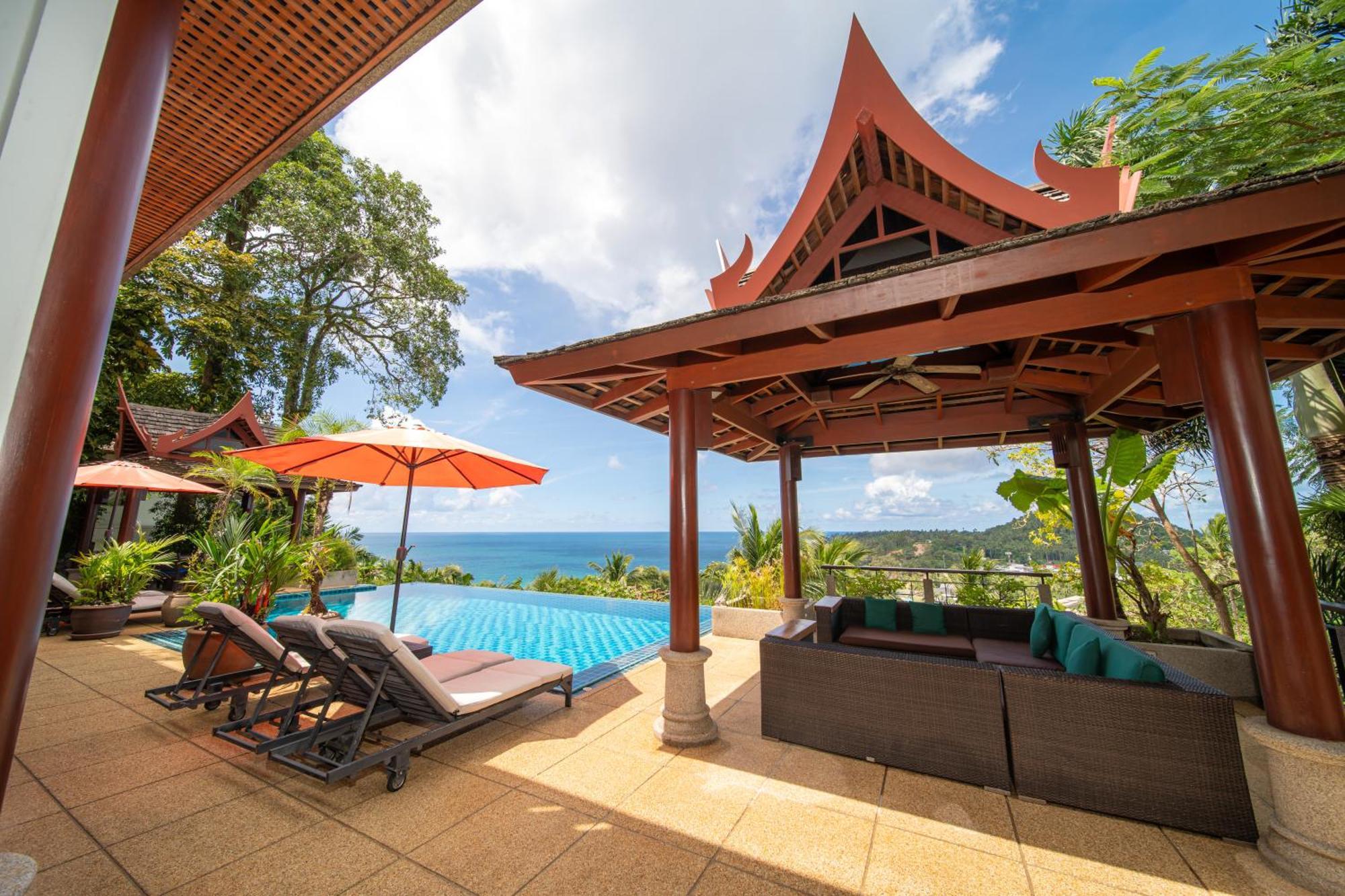 Surin Luxurious 6Br Private Swimming Pool Stunning Sunset Villa Phuket Eksteriør billede